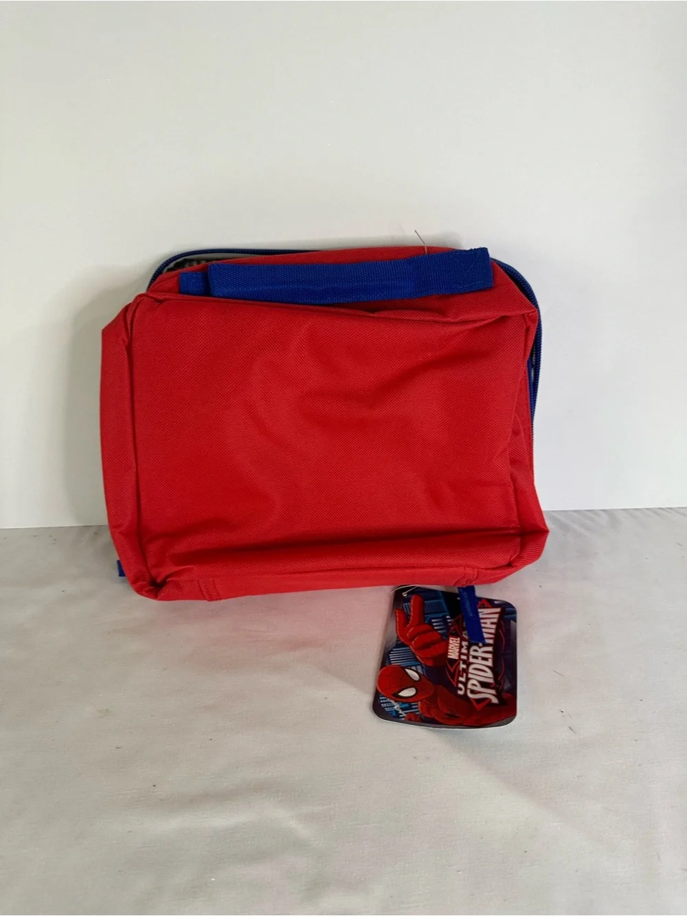 Marvel Spider-Man Web Warriors Lunch Tote - Red, Blue & Black